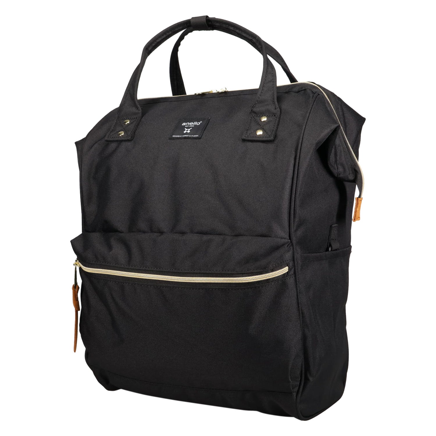 アネロ anello リュック バッグ バックパック クロスボトル メンズ レディース 22L A4 撥水 Lサイズ ATB2521Z （ブラック(BK)） ブラック(BK)
