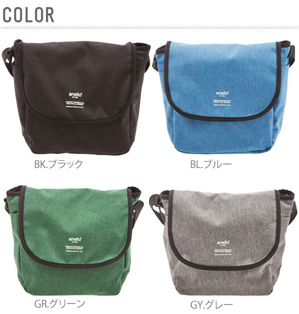アネロ anello アネロ anello #AT-N0661 杢調 フラップミニショルダーバッグ