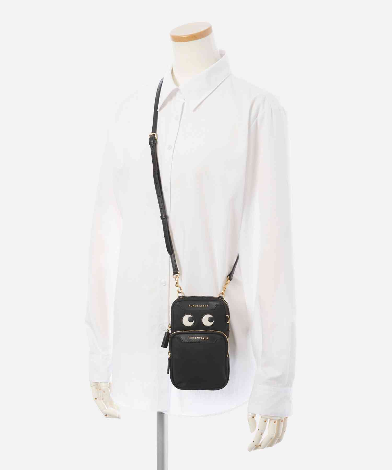 アニヤハインドマーチ Anya Hindmarch 5050925 181631 ショルダーバッグ レディース バッグ スマホポーチ Essentials Cross Body Eyes