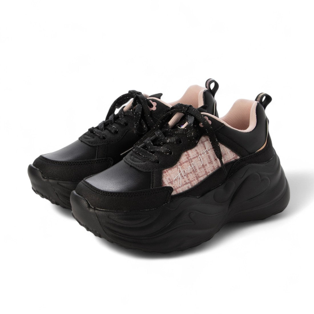 アナップガール ANAP GiRL ジョジアツゾコスニーカー （BLK/PNK） BLK/PNK