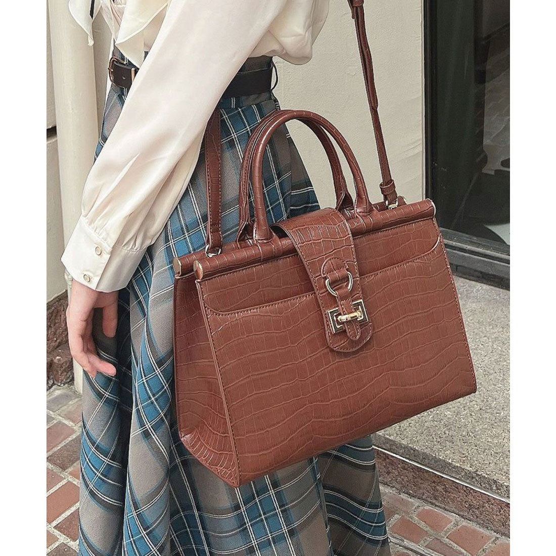 an another angelus an another angelus 【WEB限定】Belt Design Tote Bag