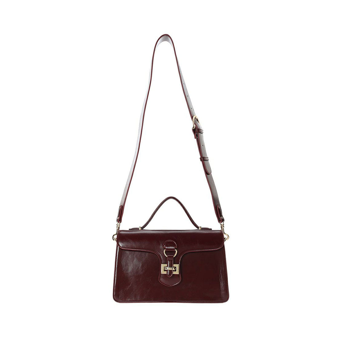 アンアナザーアンジェラス an another angelus 【WEB限定】ベルトフラップハンドバッグ （BLACK） BLACK