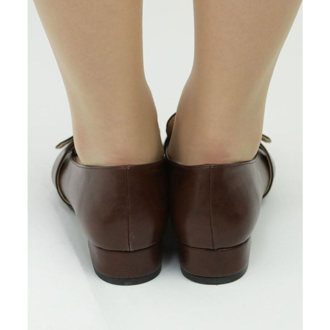 アンアナザーアンジェラス an another angelus バックル使いローヒールシューズ