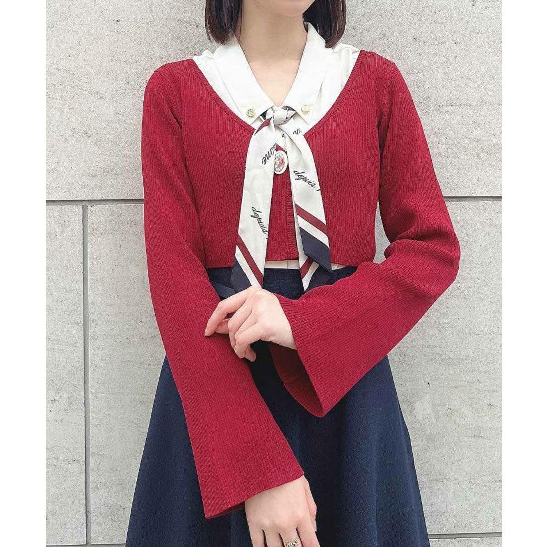 アンアナザーアンジェラス カメオ釦バイカラーコート 新作のコートを