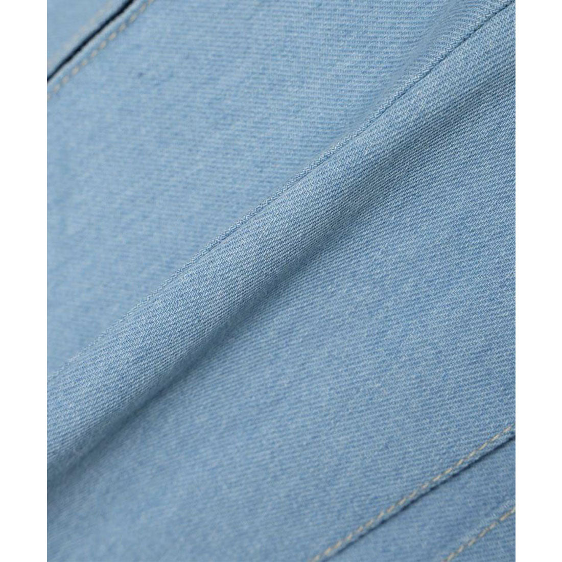 アンアナザーアンジェラス an another angelus ベルト付きボックスタックデニムスカート【洗える】 （L/BLUE） L/BLUE