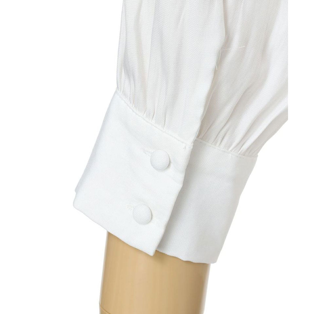 アンアナザーアンジェラス an another angelus 【洗える】ショールカラーボウタイブラウス （BLUE GRAY） BLUE GRAY