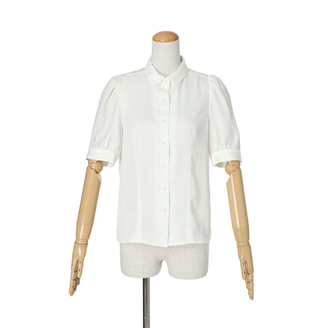 アンアナザーアンジェラス an another angelus 【洗える】スカーフ風ラッフルリボンタイ付きブラウス （L/BEIGE） L/BEIGE