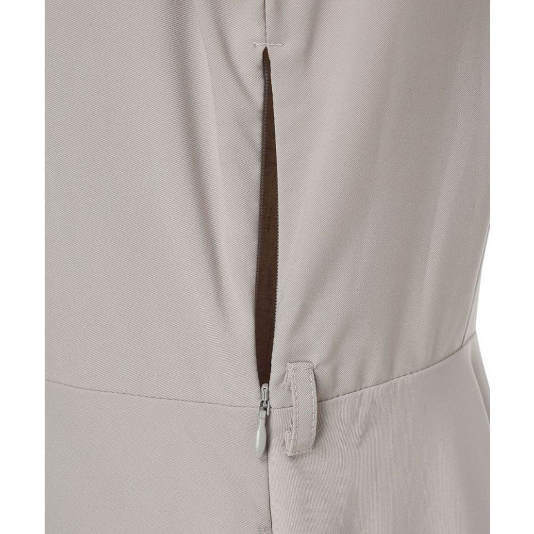 アンアナザーアンジェラス an another angelus 【洗える】リボンタイ付きクレリックサーキュラーワンピース （L/GRAY） L/GRAY