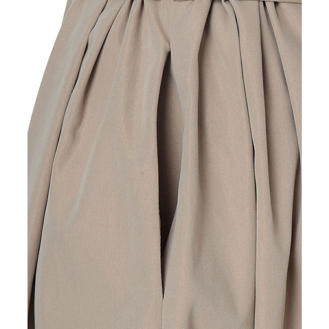 アンアナザーアンジェラス an another angelus 【洗える・撥水加工】リボンベルト撥水ギャザースカート （BEIGE） BEIGE