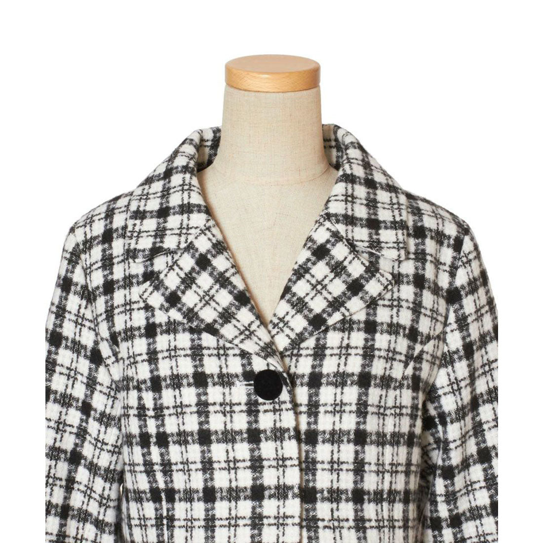 An Another Angelus Tweed Check Short Jacket