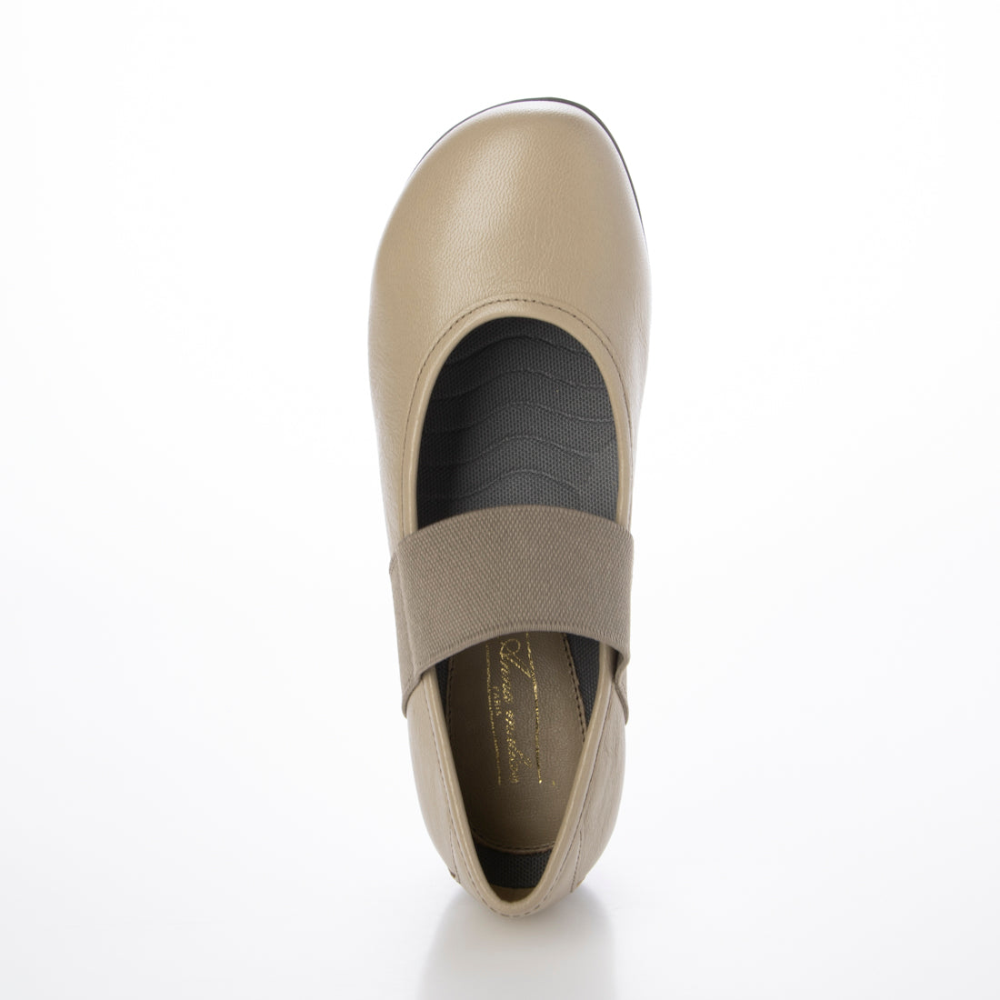 Anna Maria ANNA MALIA 【Genuine Leather】 Rubber Upper Flat Casual Shoes