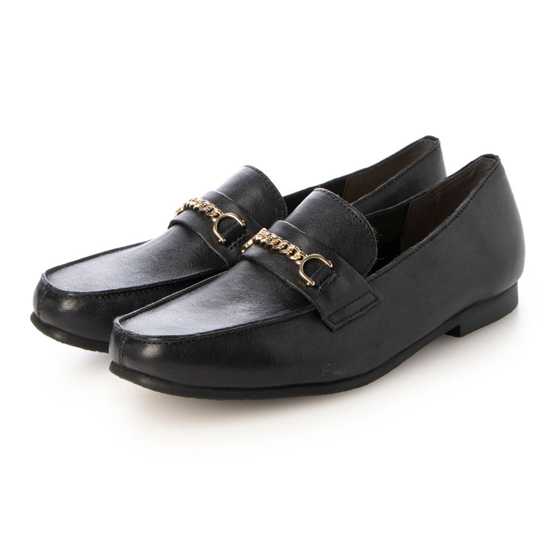 新品　本革　ANNA MALIA　フラットシューズ　レザーシューズ　スリッポン アンナマリア ANNA MALIA 【Asse】本革 ドレープ ウエッジ