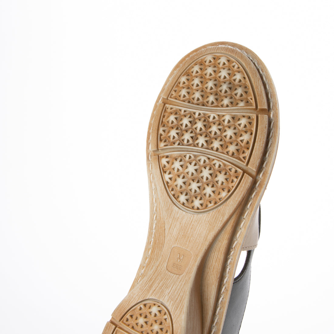 アンナマリア ANNA MALIA 【本革】アンティークレザー カラーコンビ サンダル ウエッジ （ネイビーコンビ） ネイビーコンビ