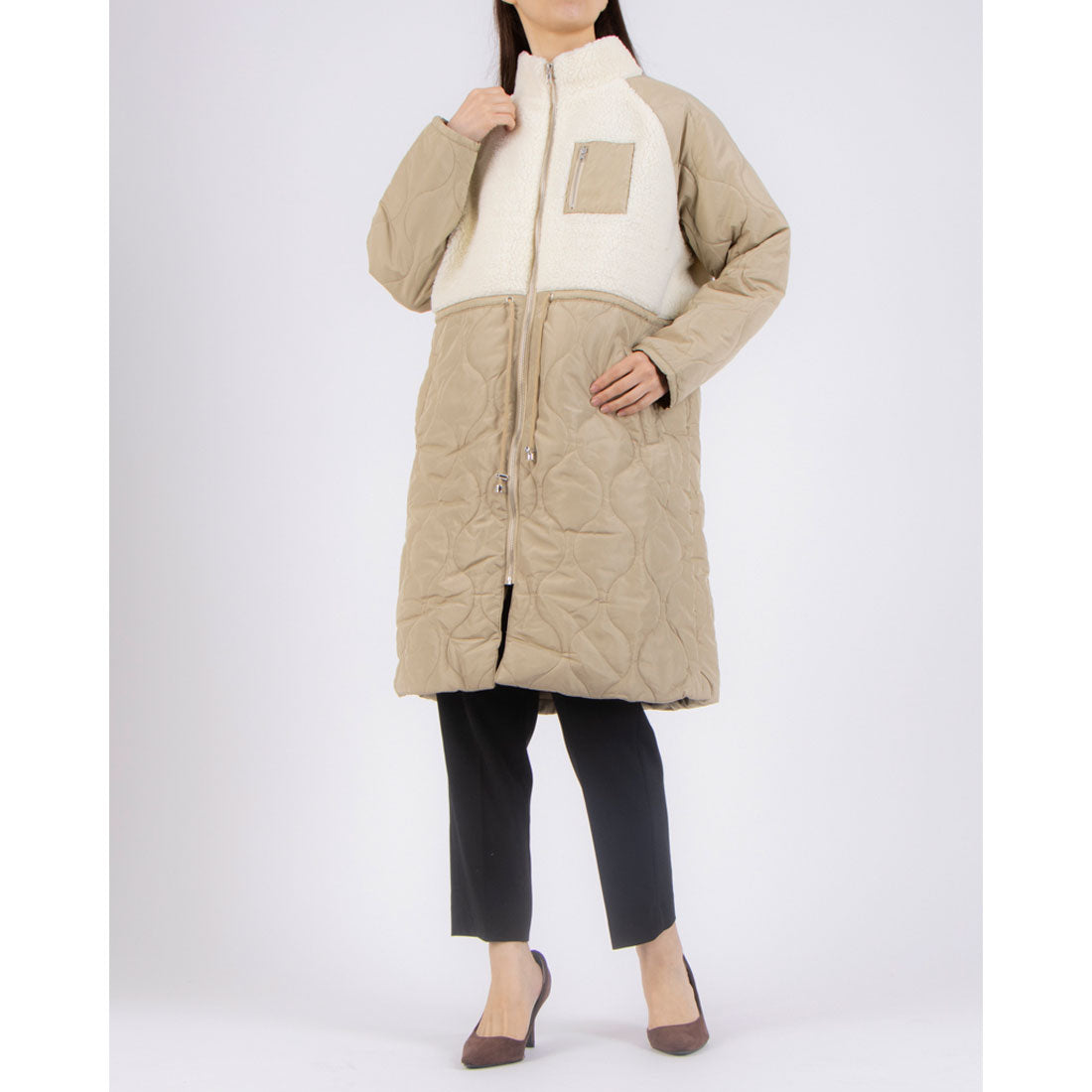 A.N.L A.N.L Boa Switch Coat