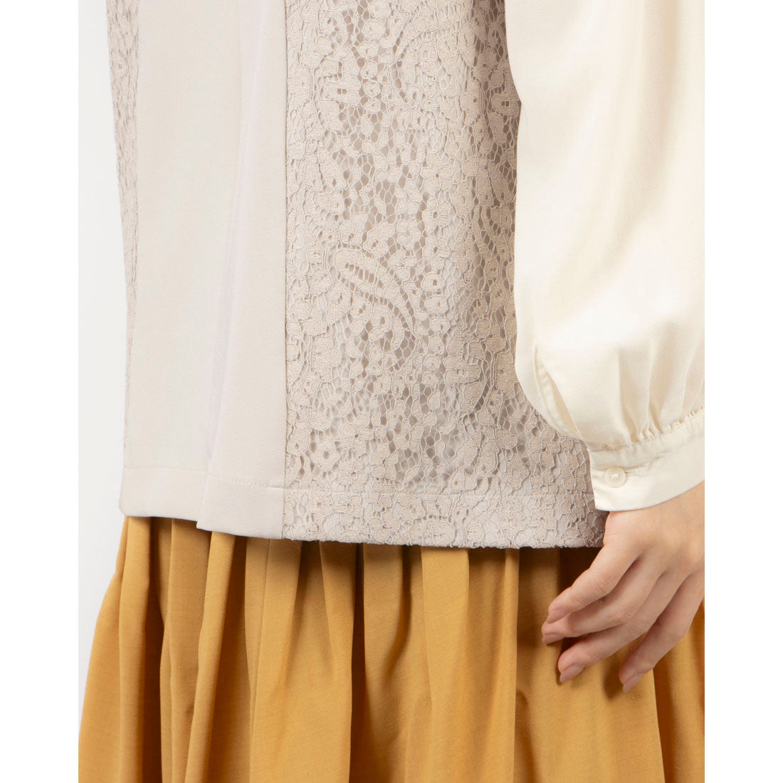 Anna Nicola Lace Panel Smart Gilet Zip Vest