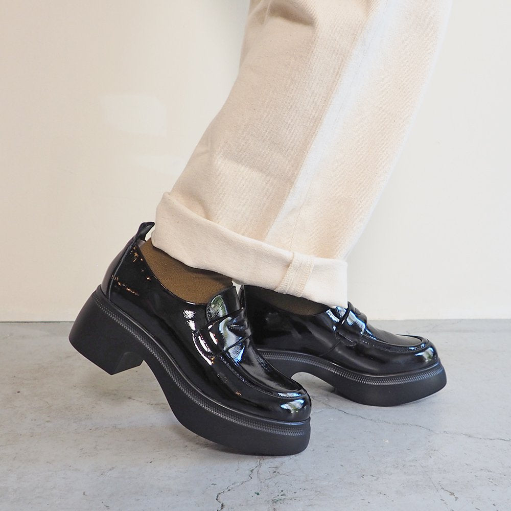 ANYO Thick-soled Coin Loafers