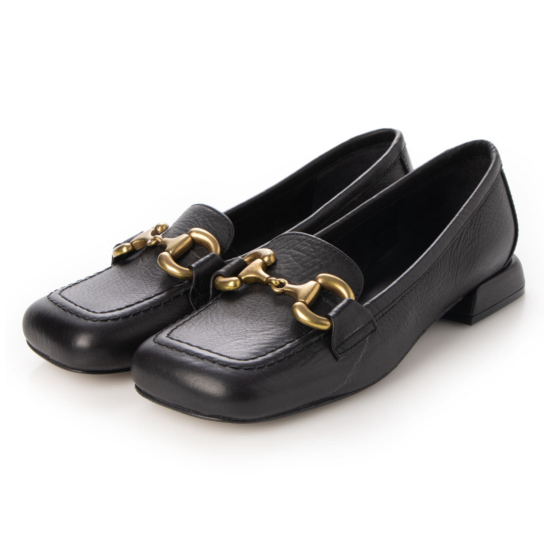 BERVICATO Square Toe Loafers