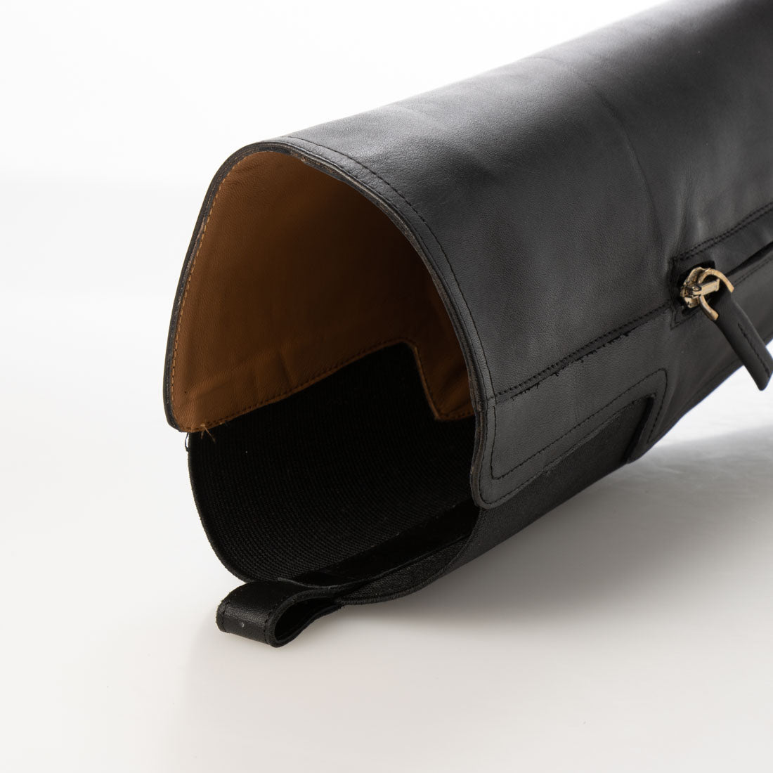 BERVICATO round toe tank sole long boots