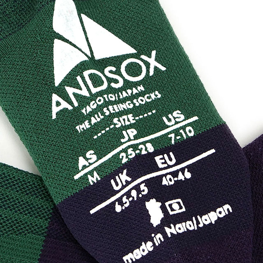 アンドソックス ANDSOX SUPPORT PILE CREW PARETTO [26500/26501] （PARETTO） PARETTO