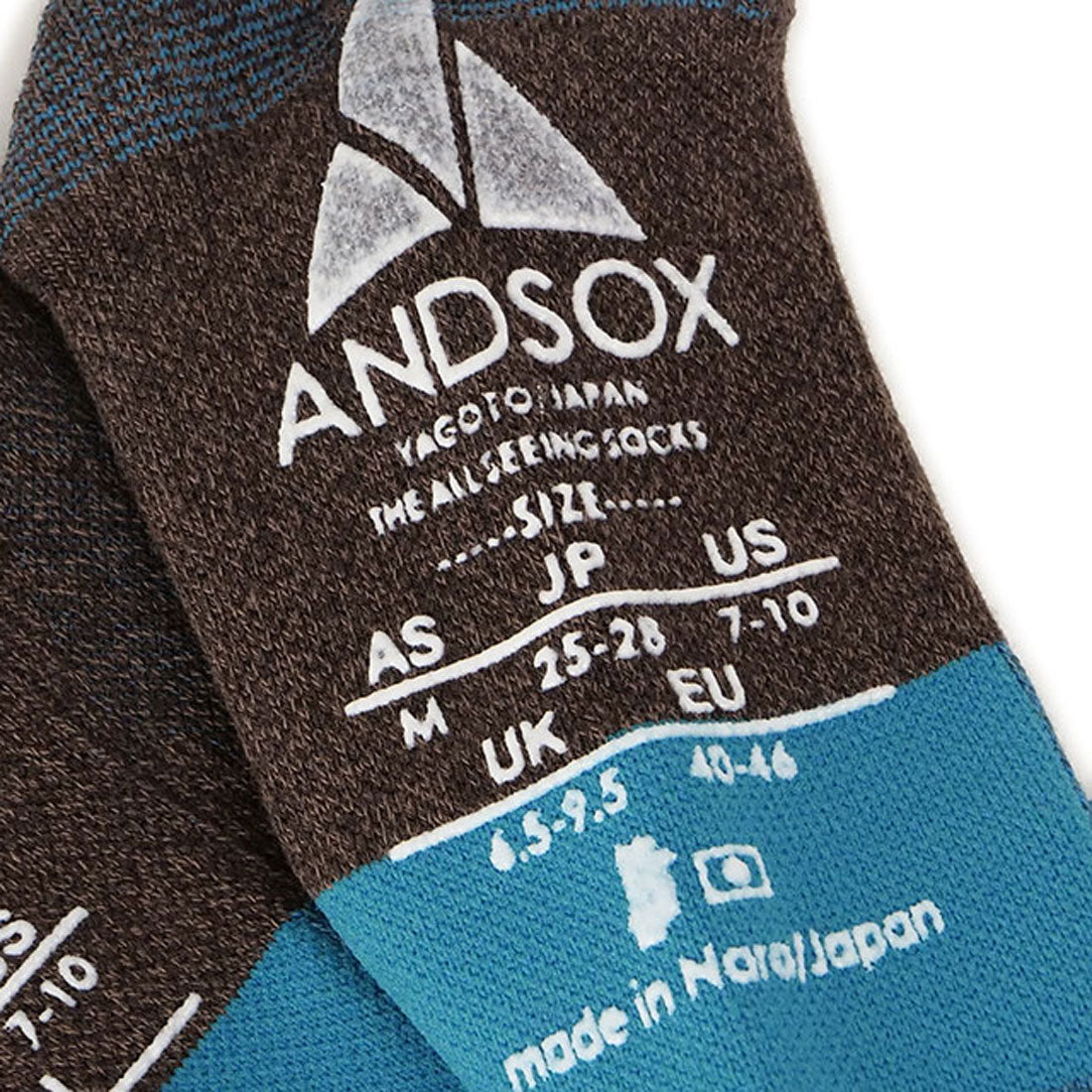 アンドソックス ANDSOX SUPPORT PILE CREW RETORO [26502/26503] （RETORO） RETORO