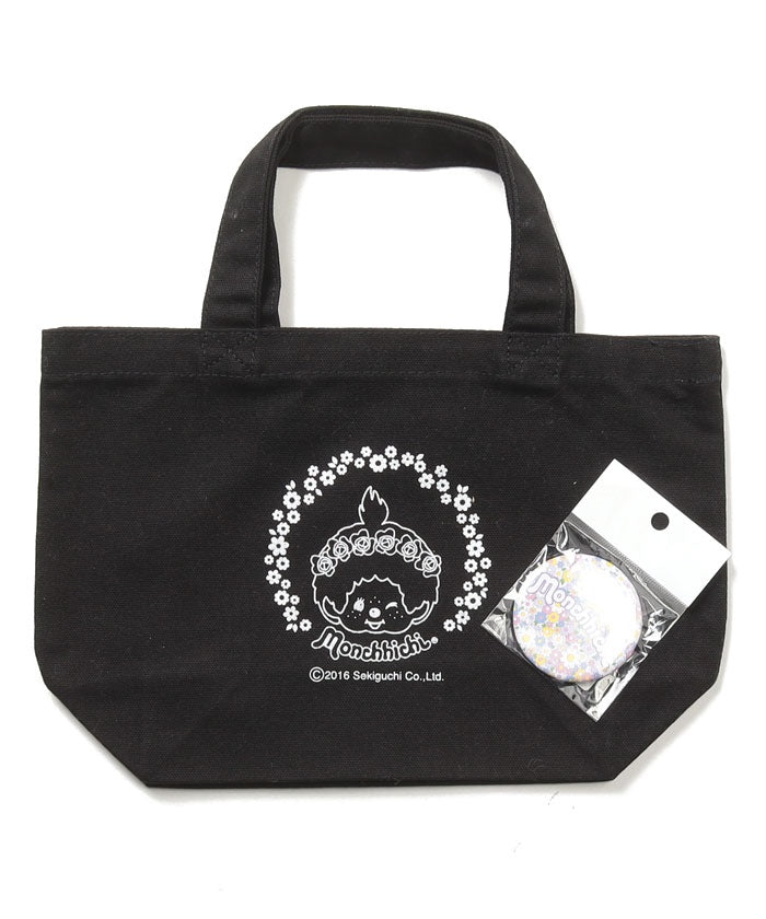 ANC STORE Monchhichi / Tote Bag with Can Badge