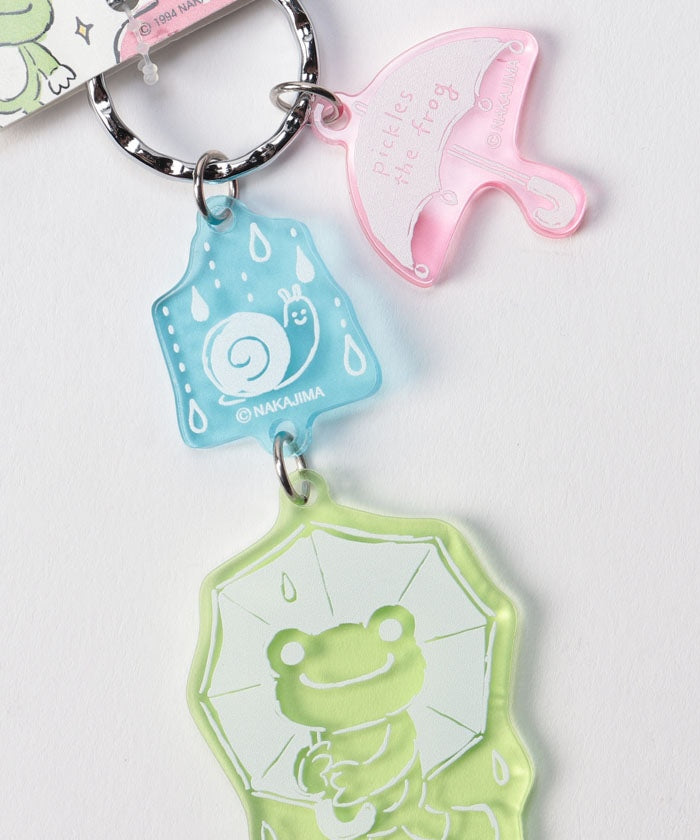 エーエヌシーストア ANC STORE カエルのピクルス アクリル3連KH