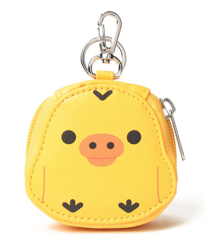 エーエヌシーストア ANC STORE リラックマ/コインケースキーホルダー/キイロイトリ,YELLOW