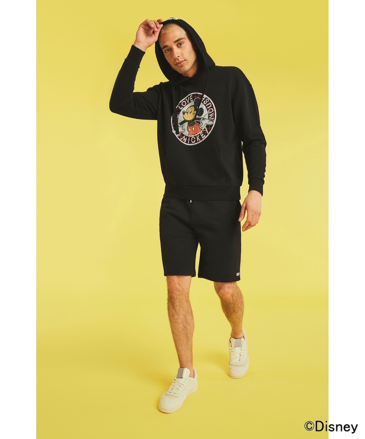 エーエヌシーストア ANC STORE GUESS / Mickey & Friends CAPSULE COLLECTION / Hooded Parka /ゲス/ミ