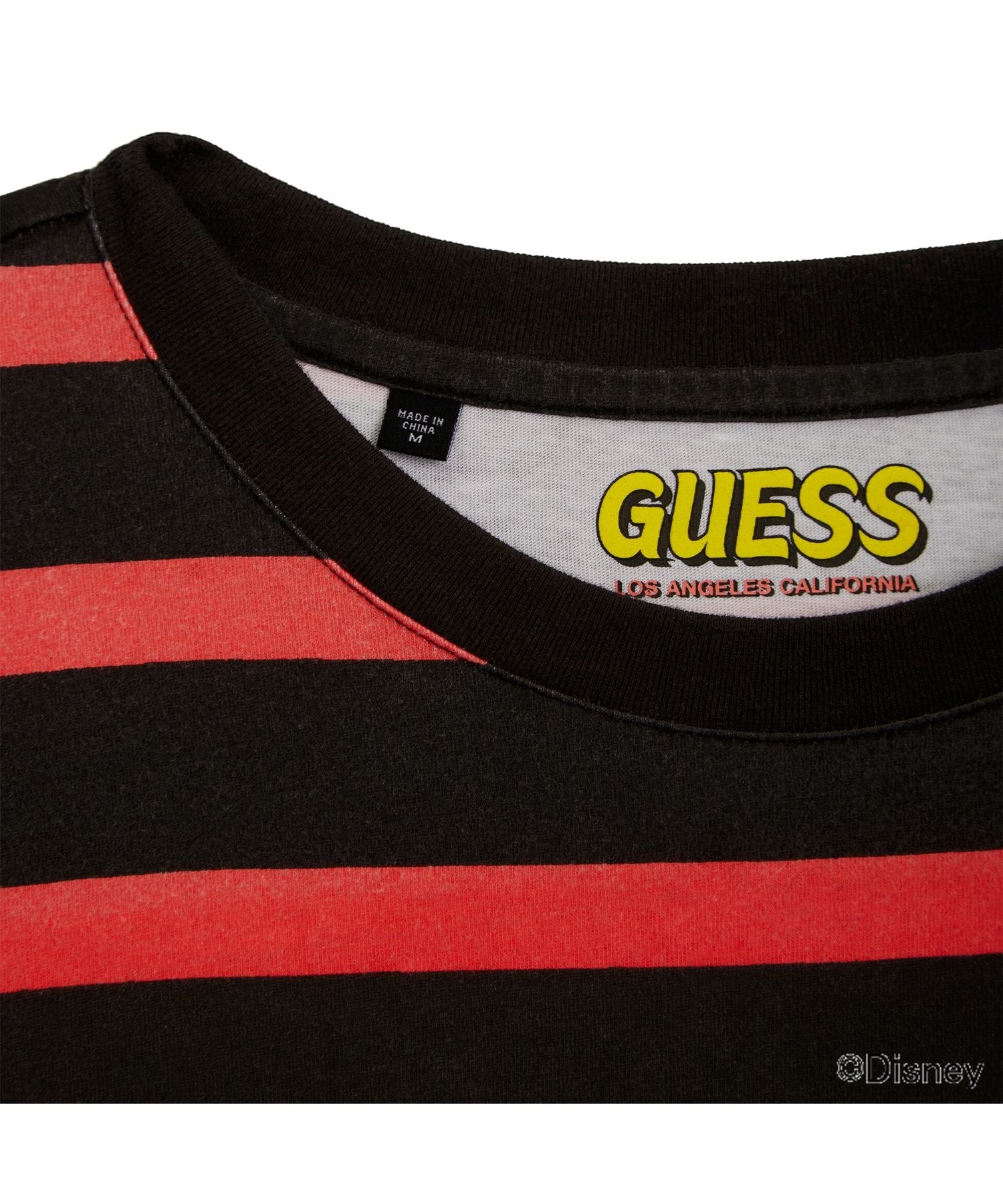 エーエヌシーストア ANC STORE GUESS / Mickey & Friends CAPSULE COLLECTION / Border S/S Tee/ゲス/ミッキー/Disney/ディズニ