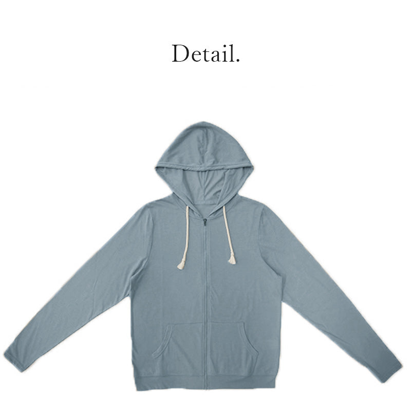 アンドイット and it_ UVカットパーカー パーカー UV カット レディース 長袖 春夏 紫外線対策 日除け 紫外線  羽織り ZIPパーカー 指穴 uvパーカー ZIPパーカー お （31杢グレー） 31杢グレー