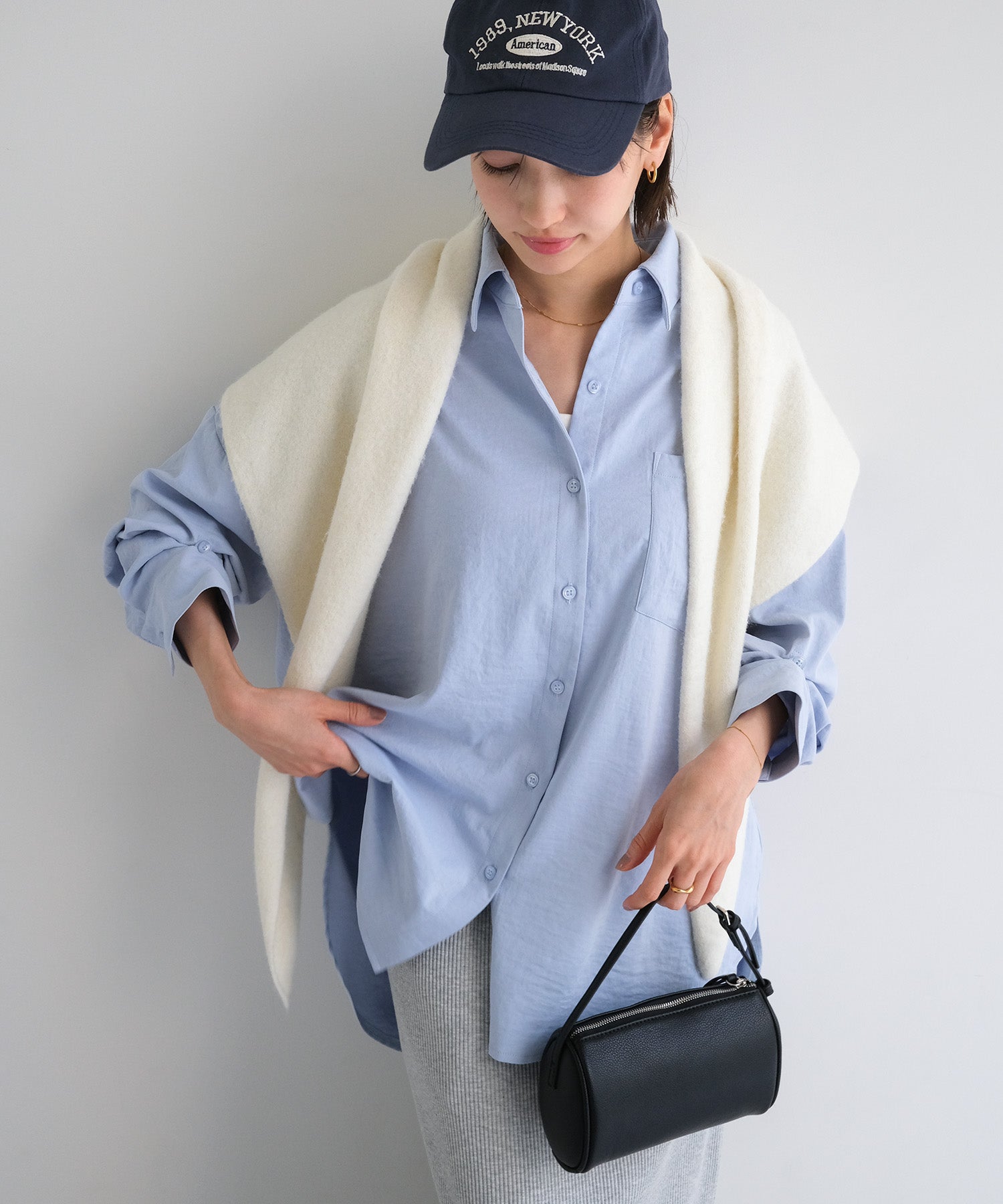 アンドミー andme 2way ミニ ショルダー バッグ evernavy エバーネイビー （ブラック） ブラック