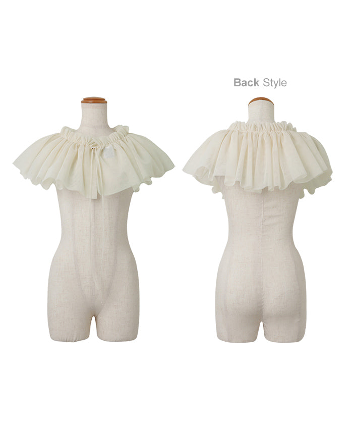 andme Multiway Tulle Ruffle Color