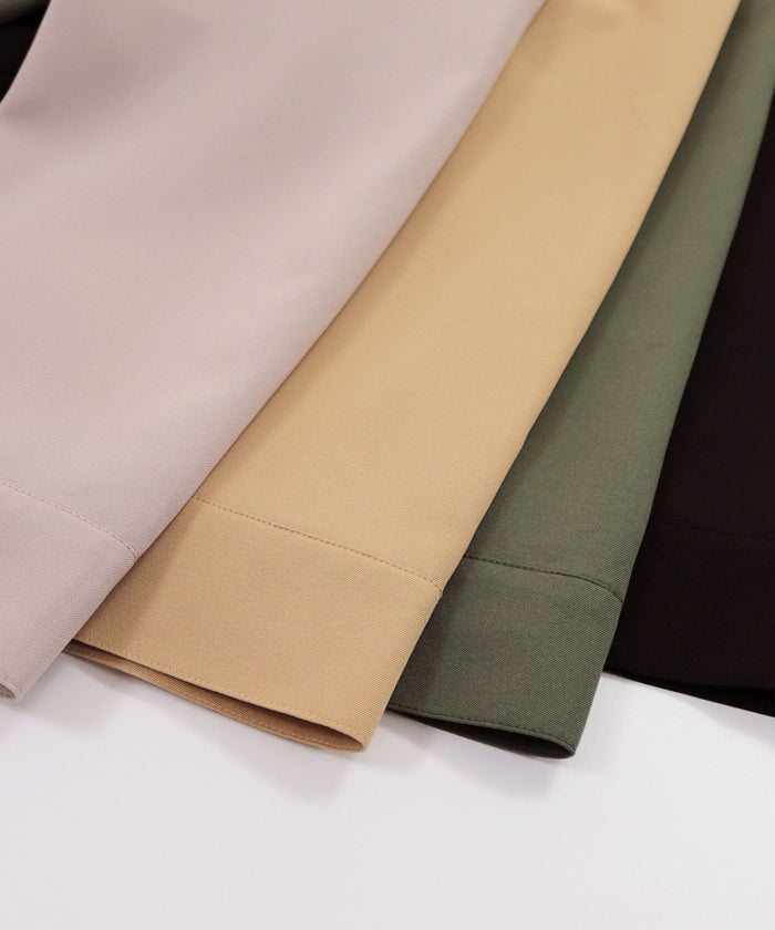 Andme Andme U-3/Stretch不銹色襯衫夾克