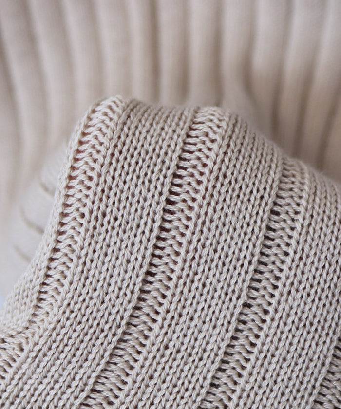 andme G-8/Ribbed knit cami dress with ruffled hem
