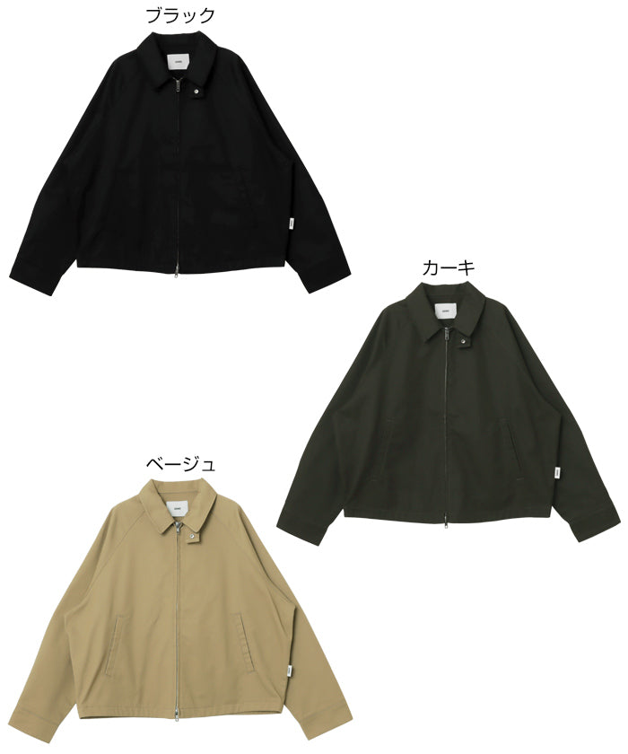 アンドミー andme TCツイル スウィングトップ ジャケット ブルゾン ANME アンメ