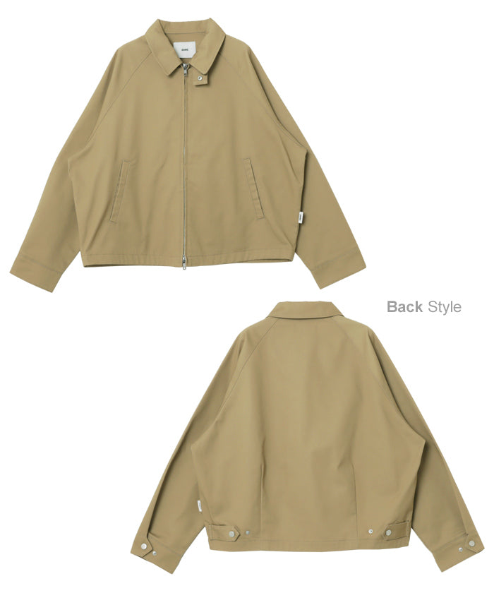 アンドミー andme TCツイル スウィングトップ ジャケット ブルゾン ANME アンメ