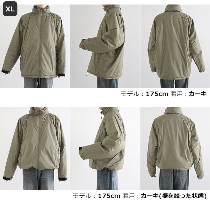アンドミー andme ダブルジップ 2way ソロナ 中綿 ジャケット