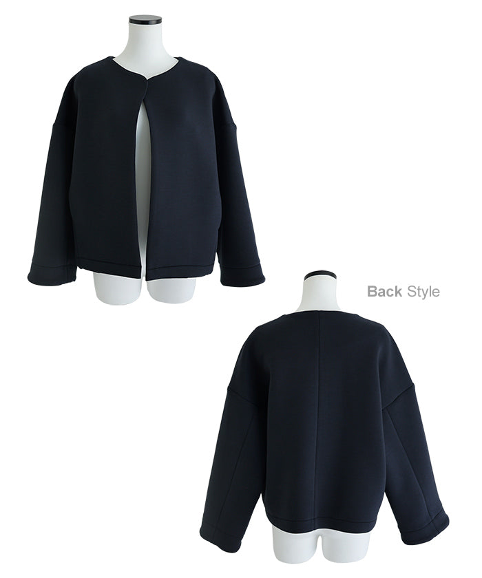 アンドミー andme ダンボール ショート ジャケット
