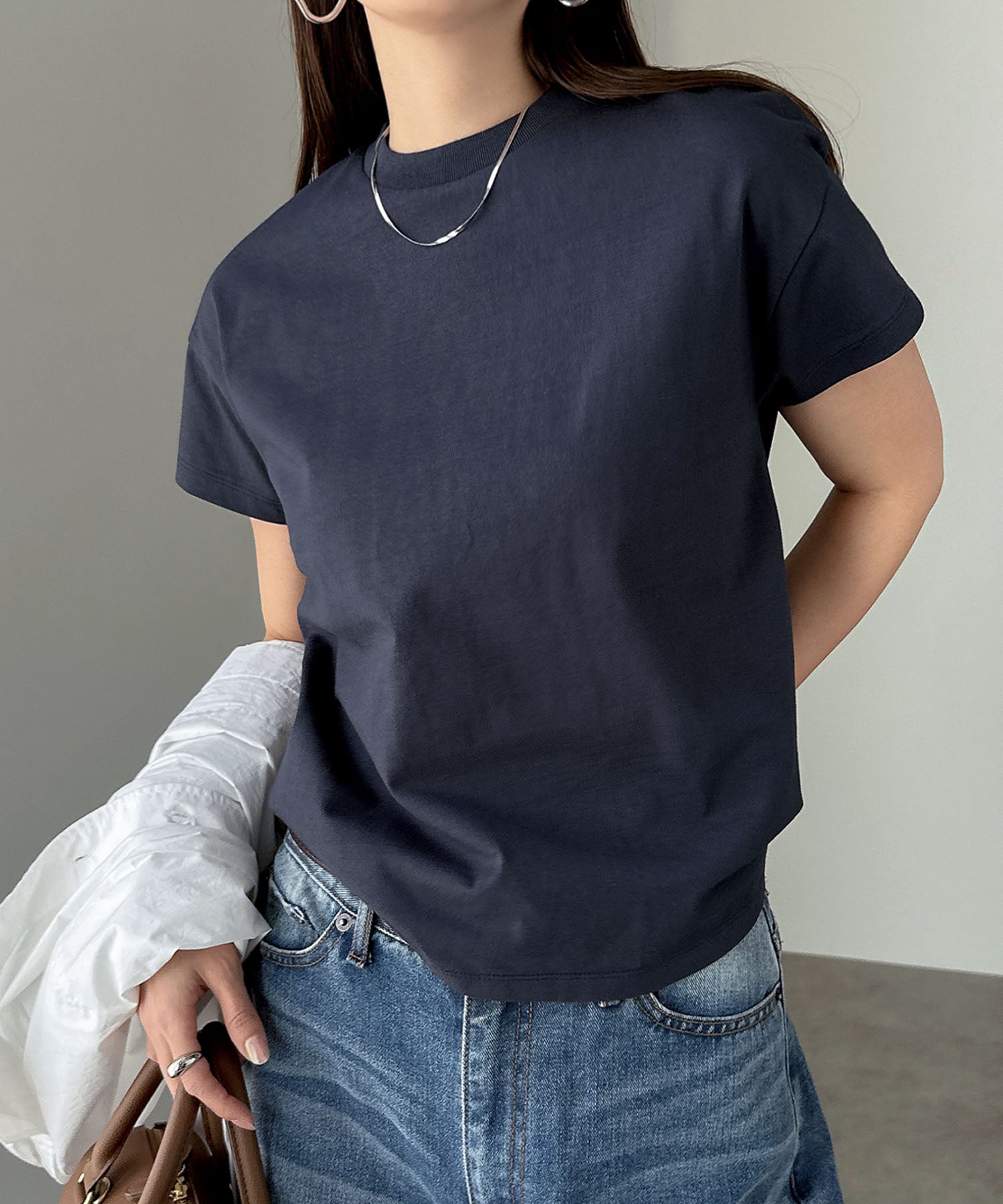 and Me andme Sweat Stain Prevention Compact French Sleeve T-Shirt