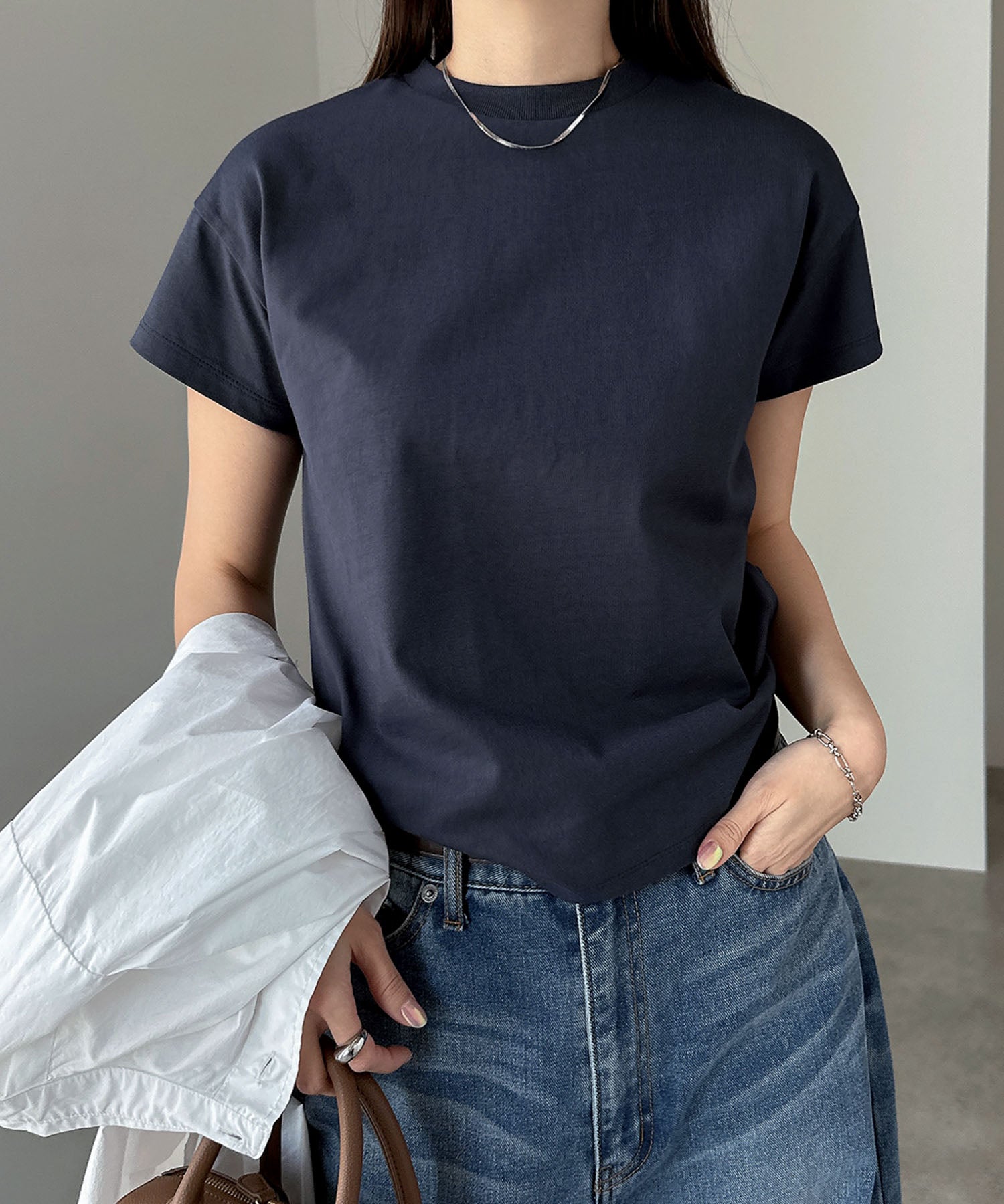 and Me andme Sweat Stain Prevention Compact French Sleeve T-Shirt