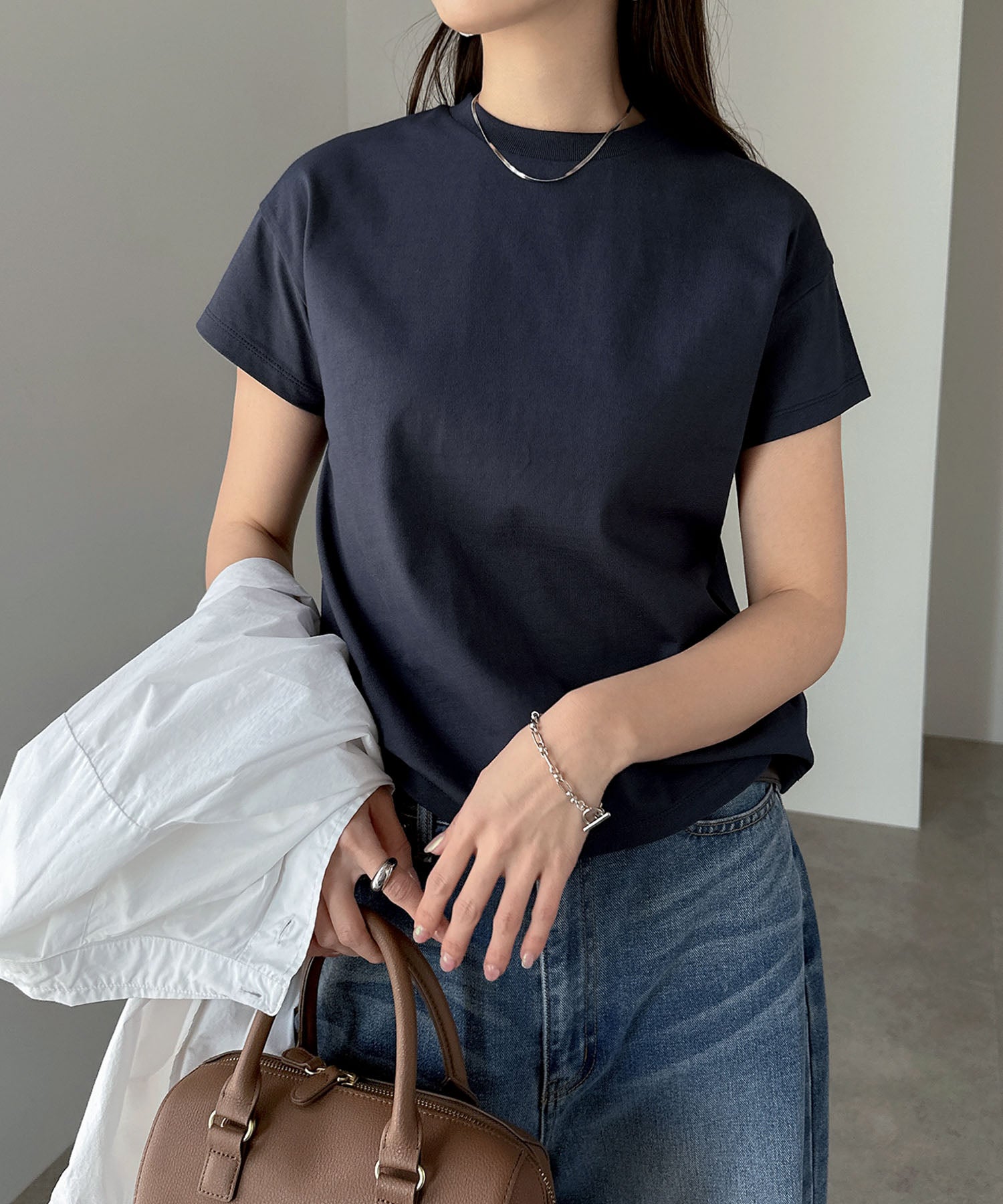 and Me andme Sweat Stain Prevention Compact French Sleeve T-Shirt