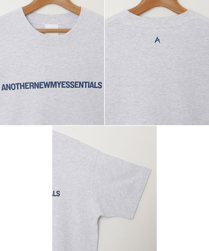 アンドミー andme ANOTHER ロゴ プリント 半袖 Tシャツ （オフホワイト） オフホワイト