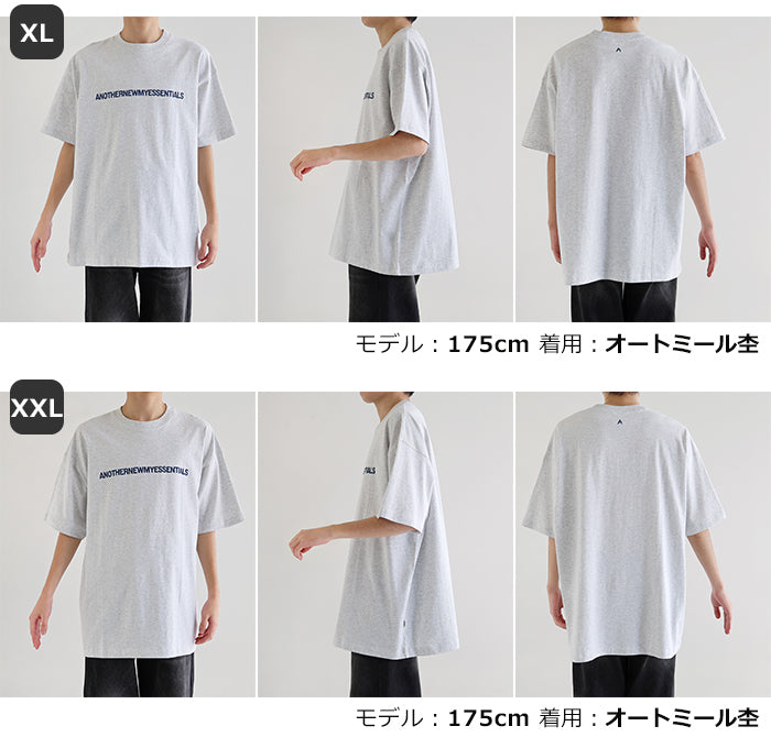 アンドミー andme ANOTHER ロゴ プリント 半袖 Tシャツ （オフホワイト） オフホワイト