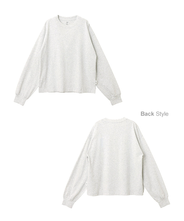 アンドミー andme オーバーサイズ 長袖 Tシャツ （オフホワイト） オフホワイト