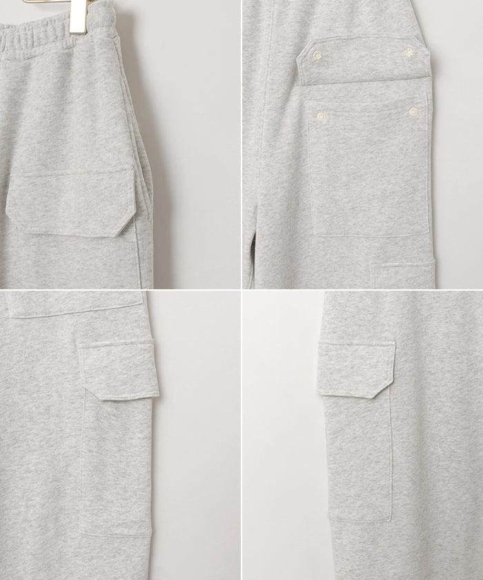 アンドミー andme スウェット カーゴ パンツ （ブラック） ブラック