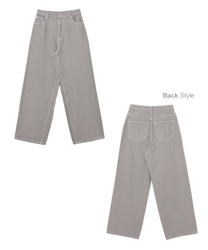 アンドミー andme ツイル カーブ パンツ【4サイズ展開 S/M/L/XL】evernavy エバーネイビー （アイスグレー） アイスグレー