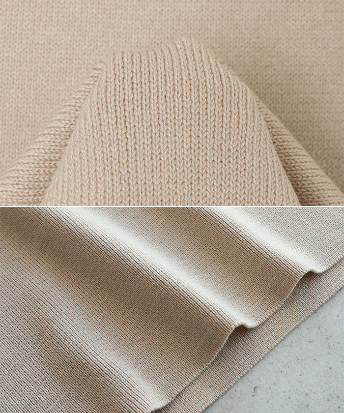 アンドミー andme フェイク レイヤード ニット スカート （ライトベージュ） ライトベージュ