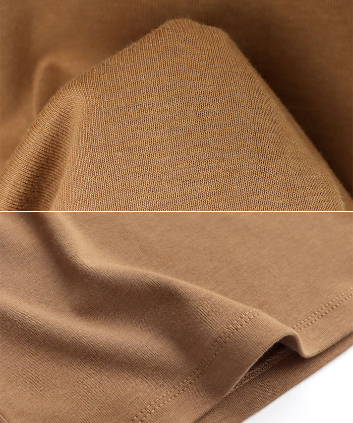 アンドミー andme タートルネック指ぬき長袖トップス