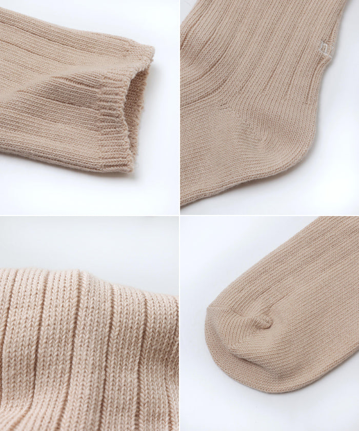 andme logo embroidered ribbed socks