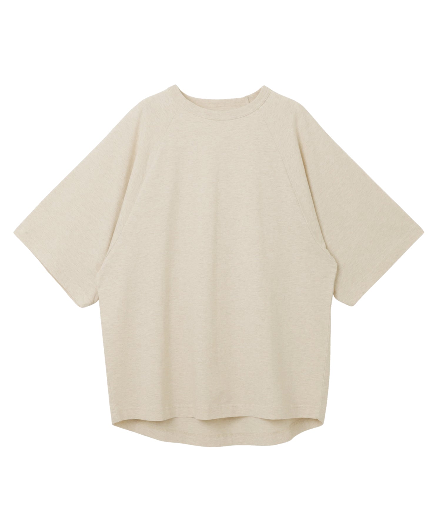 アンドミー andme バックロゴ ラグラン オーバーサイズ Tシャツ